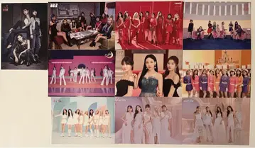TWICE 랜덤 포토카드 올 유닛 10장 세트