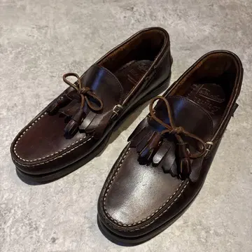 Paraboot 빔즈 별주 퀼트 태슬 로퍼 8인치