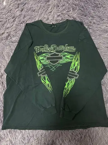 레어)00s HARLEY DAVIDSON 그린 프레임