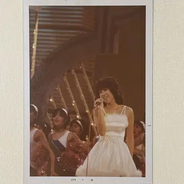 마츠다 세이코 브로마이드 A 당시물 쇼와 아이돌