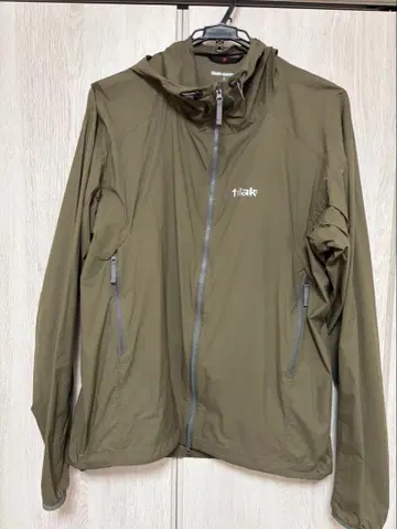tilak 후드 부착 나일론 자켓 L 올리브 그린