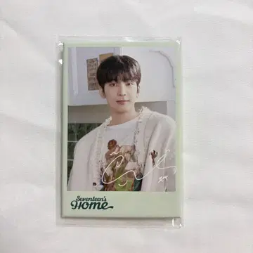 SEVENTEEN 원우 HOME 캔뱃지