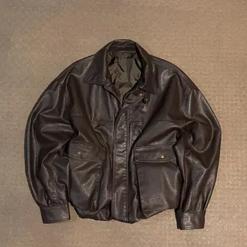 leather jacket 90s archive unknown