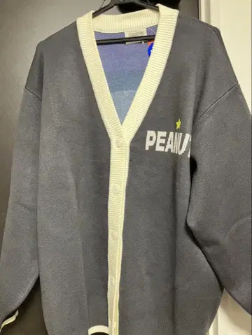 PEANUTS 스누피 가디건 M