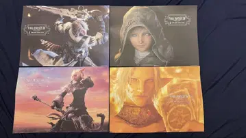 스퀘니 카페 런치 매트 FF14 4장 세트
