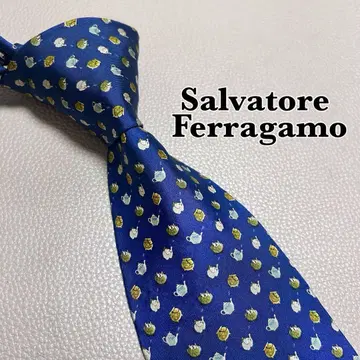 살바토레 페라가모 넥타이 스트라이프 비즈니스 수트 명품