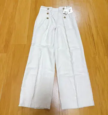 오파크 클립 팬츠 와이드 팬츠 L 새상품