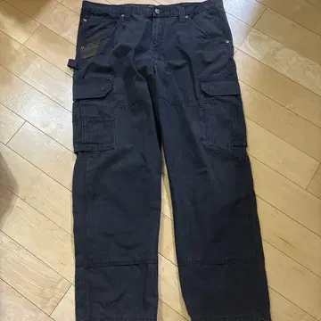 Wrangler 다크 그레이 카고 팬츠 4 포켓