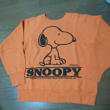 피넛 스누피 빈티지 맨투맨 90년대 PEANUTS