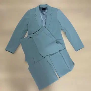 라이트 블루 캐주얼 수트 S