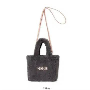 FURFUR 에코 퍼 토트백