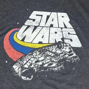 스타 워즈 STAR WARS 밀레니엄 팔콘 레트로 T셔츠