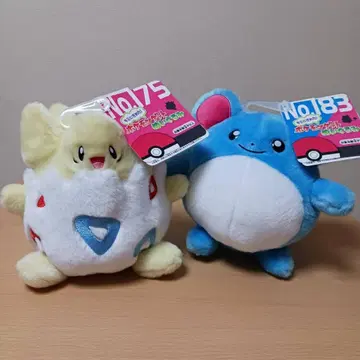 너로 정했다! 포켓몬 겟 봉제 인형 마릴 & 토게피