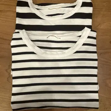Deuxieme Classe 세밀 보더 티셔츠
