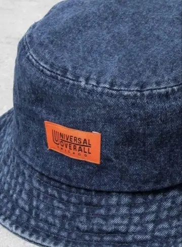 UNIVERSAL OVERALL 버킷햇 데님 USED 가공