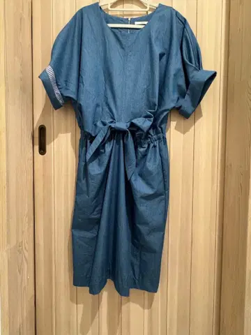 차오패닉 원피스 데님