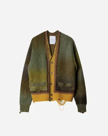 KASURI JACQUARD COMPACT CARDIGAN