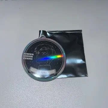 치. 특별전 홀로그램 캔뱃지 오사카 한정판 라파우