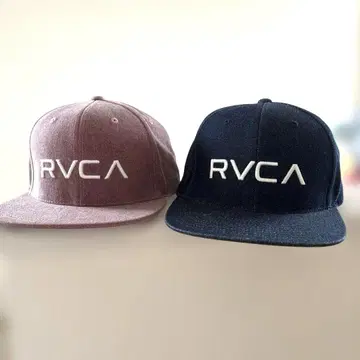 RVCA 캡 2색 세트