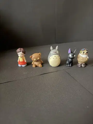 토토로 피규어 5체 세트