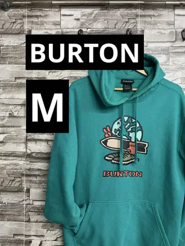 BURTON 버튼 후드티 후디 M 그린