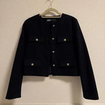 zara 트위드 자켓 자켓 숏 자켓