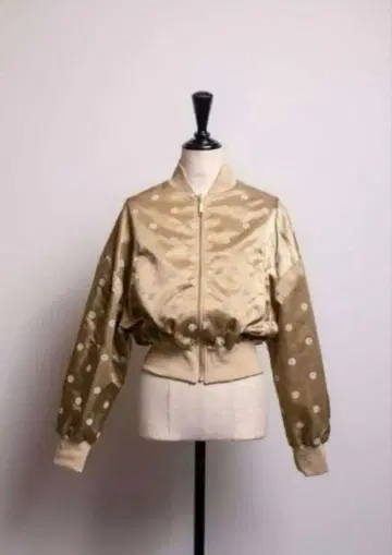 sheller Lady dot bomber jacket