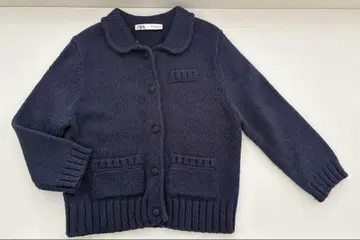 ZARA 네이비 니트 가디건