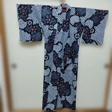 새상품급!! 아리마츠 시보리 유카타 네이비 컬러