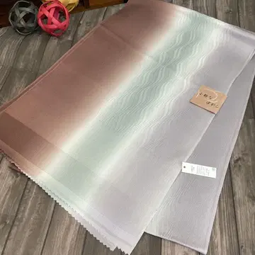 포멀한 차림 [ 세련된 그라데이션 ] 순수 실크 오비 장식 천 새상품