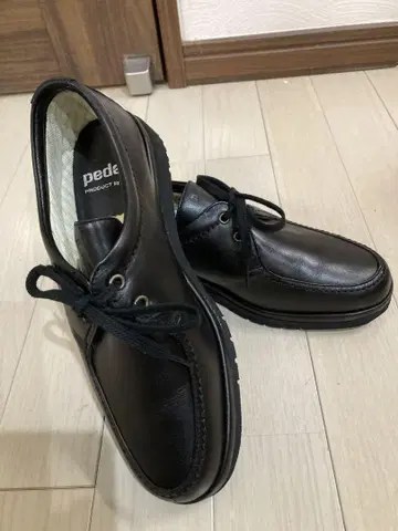 pedala 블랙 로퍼 가죽
