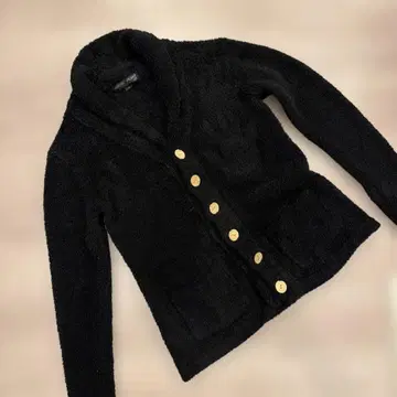BAREFOOT DREAMS 블랙 블랙 가디건 S