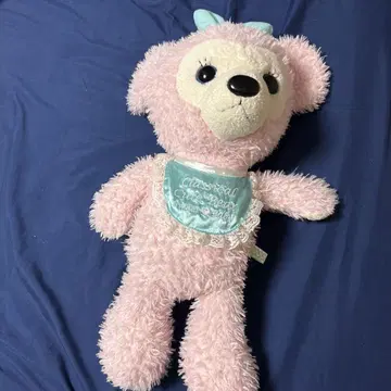 곰 봉제 인형 핑크 빅 에이프런 포함