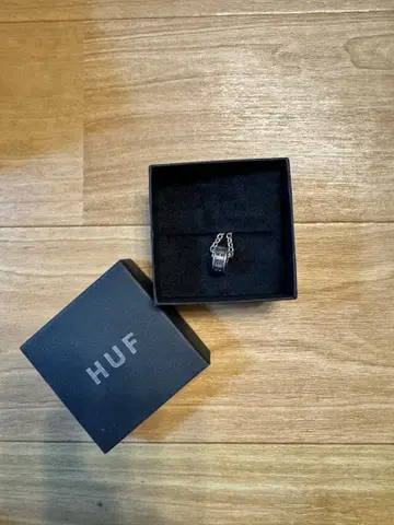 HUF 실버 체인 목걸이