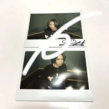 나이트메어 사키토 친필 사인 폴라로이드