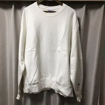Champion Reverse Weave 맨투맨 XL 화이트