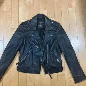 ZARA 더블 라이더스 램 가죽