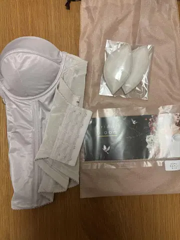 브라이덜 이너 모카 그레이 뷔스티에