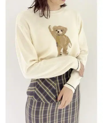 lily brown 니트 풀오버 lily bear