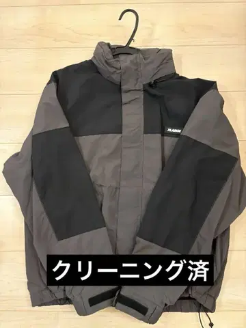 XLARGE 나일론 자켓 그레이/블랙