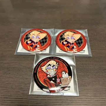 해즈빈 호텔에 오신 것을 환영합니다 애니메이트 카페 캔뱃지 루시퍼