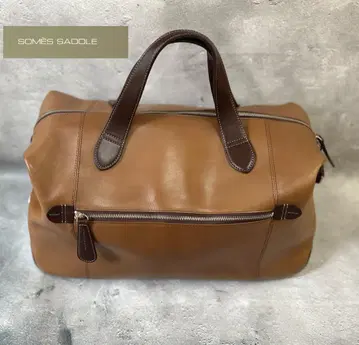 SOMMET& SADDLE 소메스 사들 브라운 가죽 백 새상품급