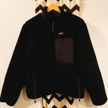 TAION 타이온 보아 플리스 자켓 리버서블 새상품급 ..:*