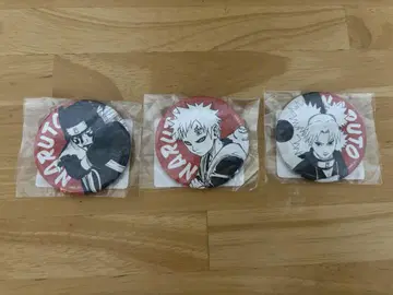 NARUTO 나루토 올스타 캔뱃지 가아라 칸쿠로 테마리