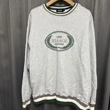 XLARGE 그레이 맨투맨 L