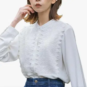 어반 리서치 로쏘 워셔블 레이스 블라우스