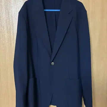 UNIQLO &J.W. ANDERSON 네이비 테일러드 자켓