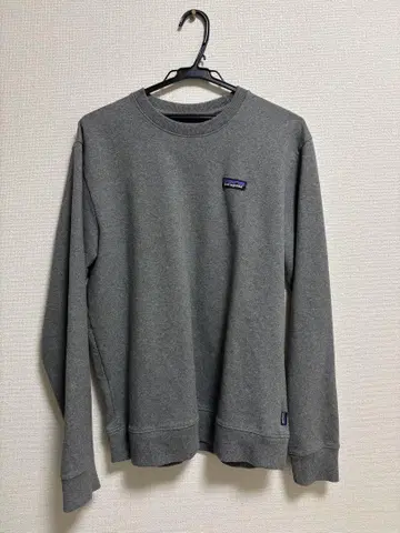 patagonia 그레이 크루넥 맨투맨 L