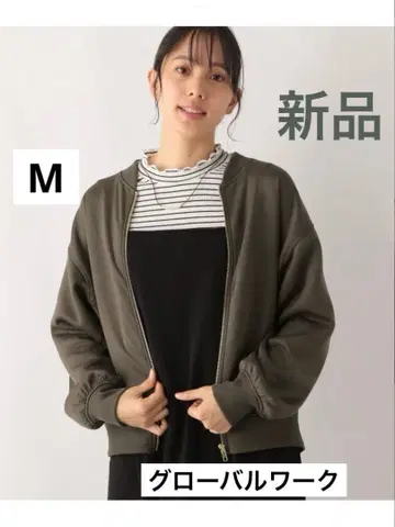 [ 미사용 ] 글로벌 워크 라이트 쿠션 ZIP 블루종 M