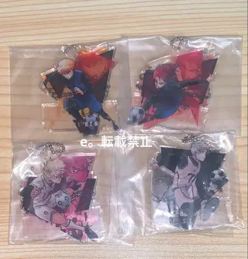 블루 록 쿠니가미 치기리 나기 시도 아크릴 키링 원작